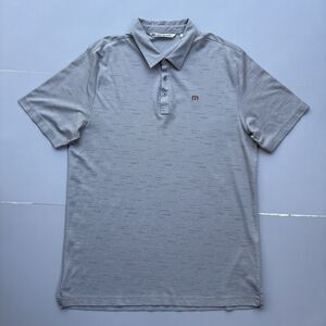 Travis Mathew Polo Shirt Men 2XL XXL Short Sleeve Golf Golfing Pima Cotton Blend